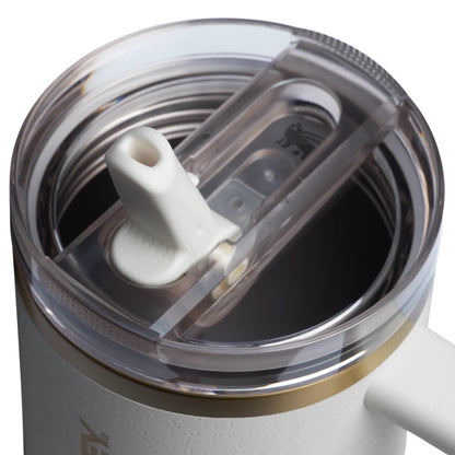 THE QUENCHER PROTOUR FLIP STRAW TUMBLER | 40 OZ Cream Moon