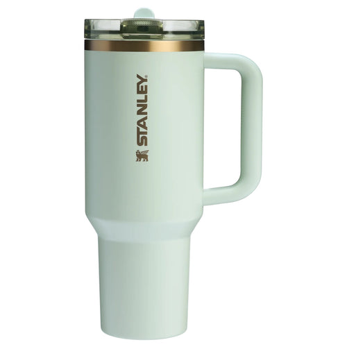 THE QUENCHER PROTOUR FLIP STRAW TUMBLER | 40 OZ Gilded Celadon