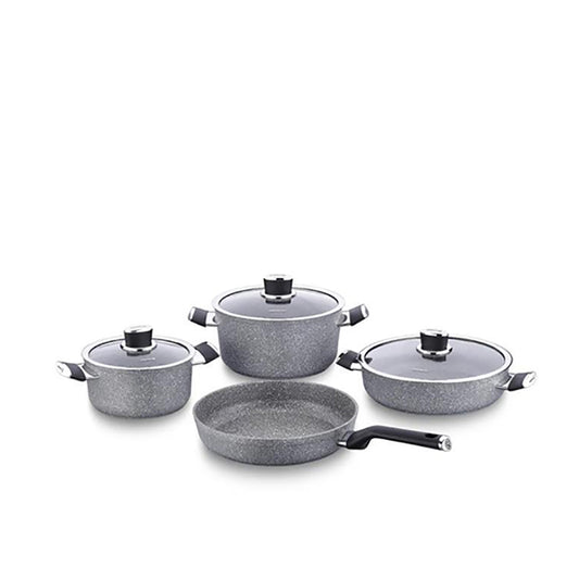 KORKMAZ PALMA Cookware Set 7 Pcs - TDL HOUSEHOLD
