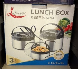 JINGYIFA LUNCH BOX SET 2.5L/5L/8L