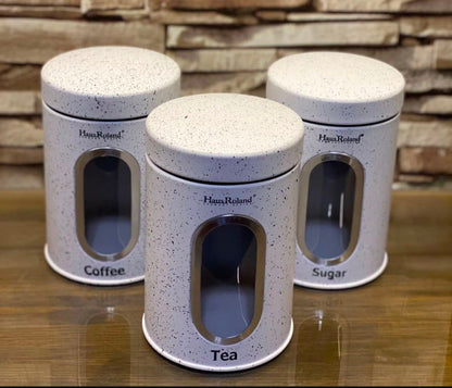 3 PCS TIN STORAGE BOX