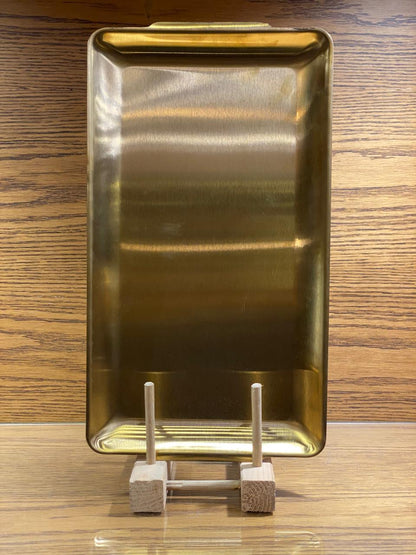 GOLDEN RECTANGLE TRAY - TDL HOUSEHOLD