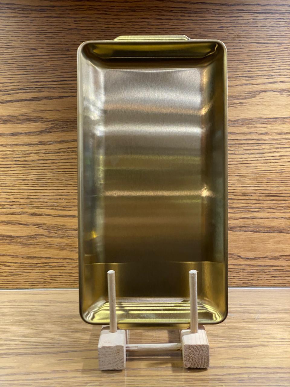 GOLDEN RECTANGLE TRAY - TDL HOUSEHOLD