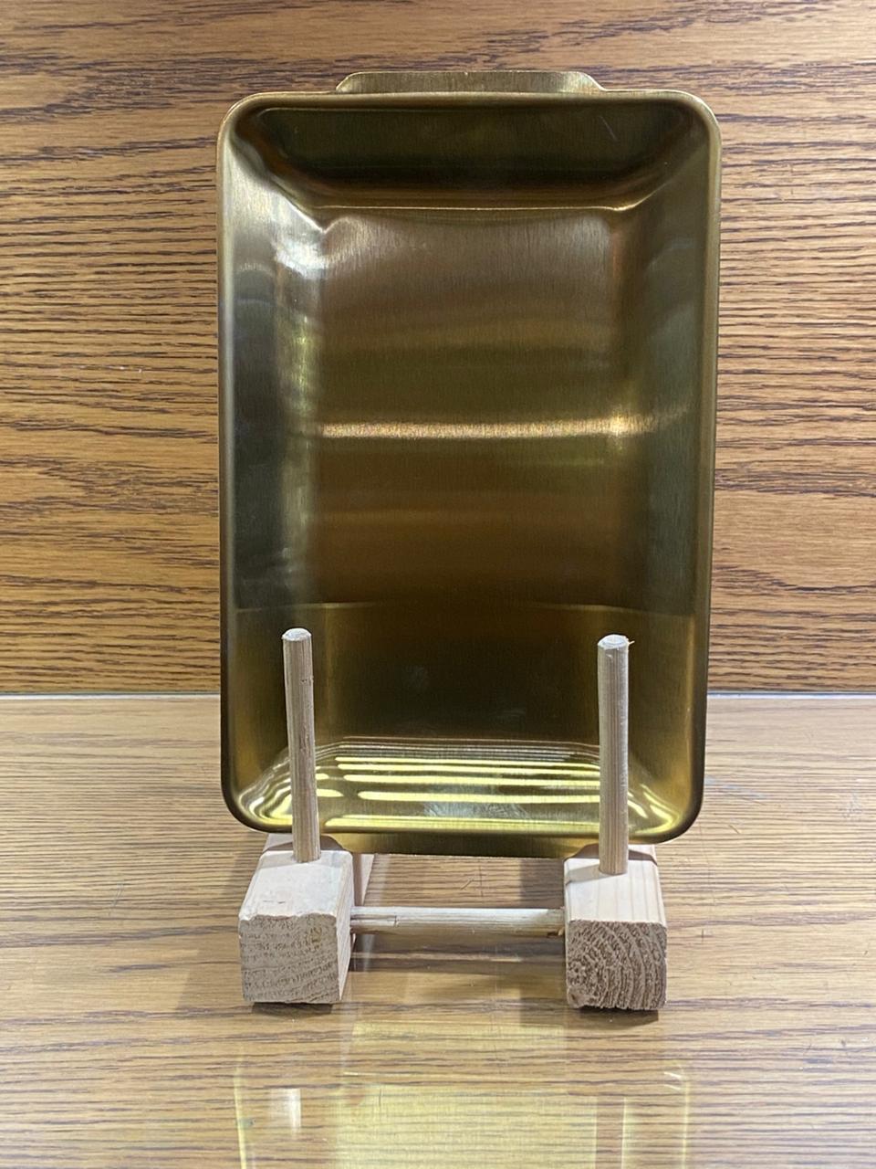 GOLDEN RECTANGLE TRAY - TDL HOUSEHOLD