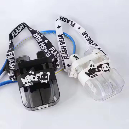 Nice Cool Two Sided Partition Water Bottle - TDL HOUSEHOLD