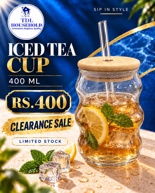 Iced Tea Cup Model 01 400 ml