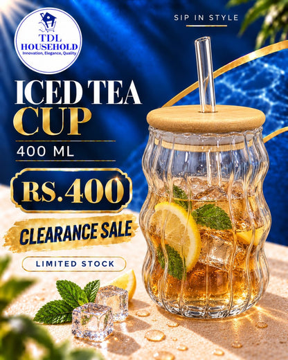 Iced Tea Cup Model 04 400 ml