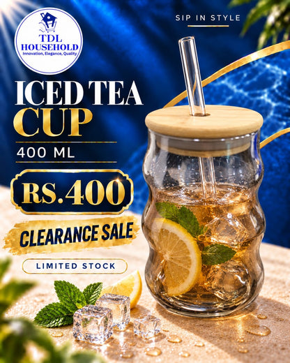 Iced Tea Cup Model 06 400 ml