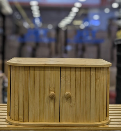Premium Bamboo|Modern Bread Box - TDL HOUSEHOLD