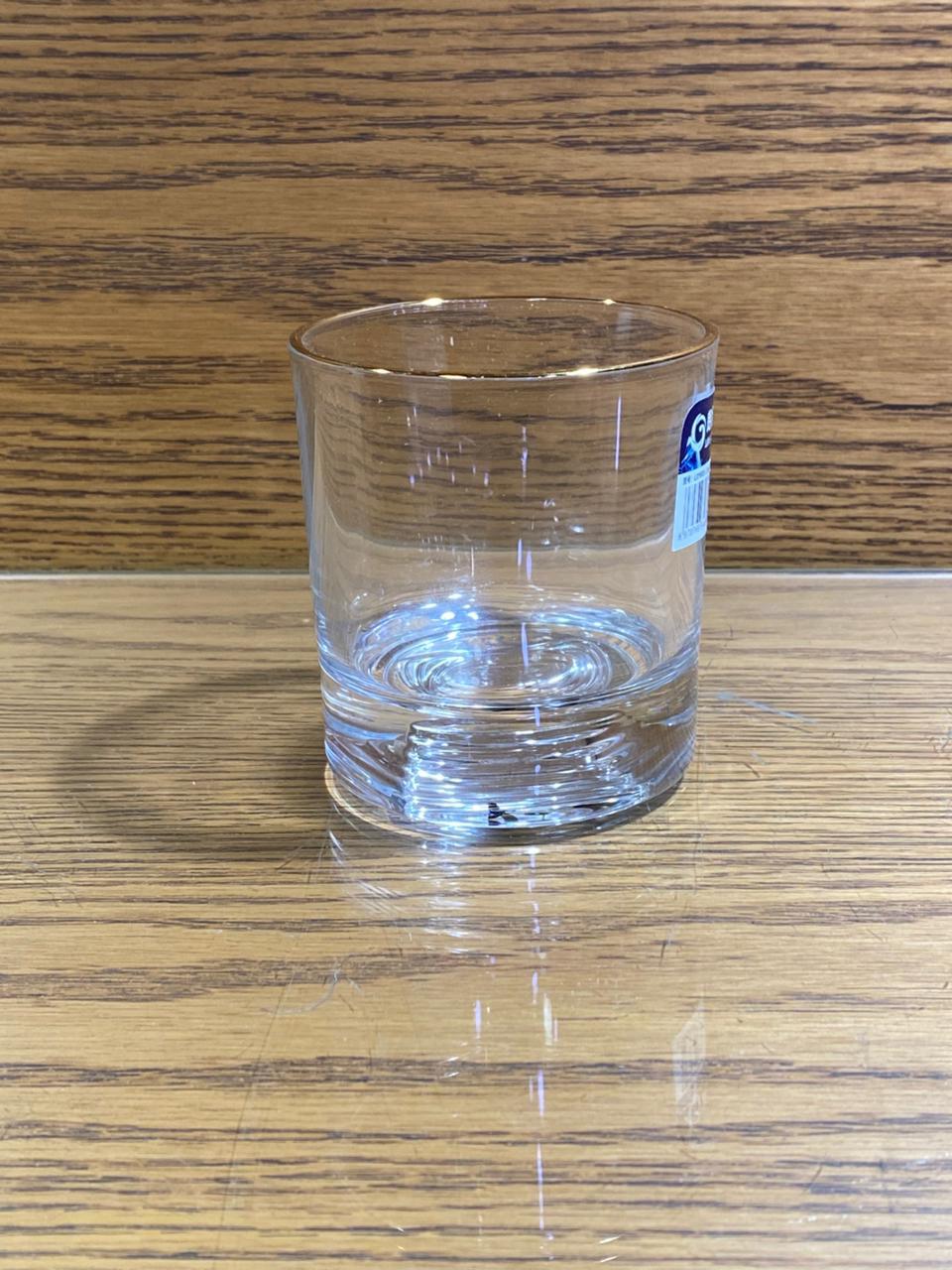 TRANASPARENT GOLDEN LINING GLASSES