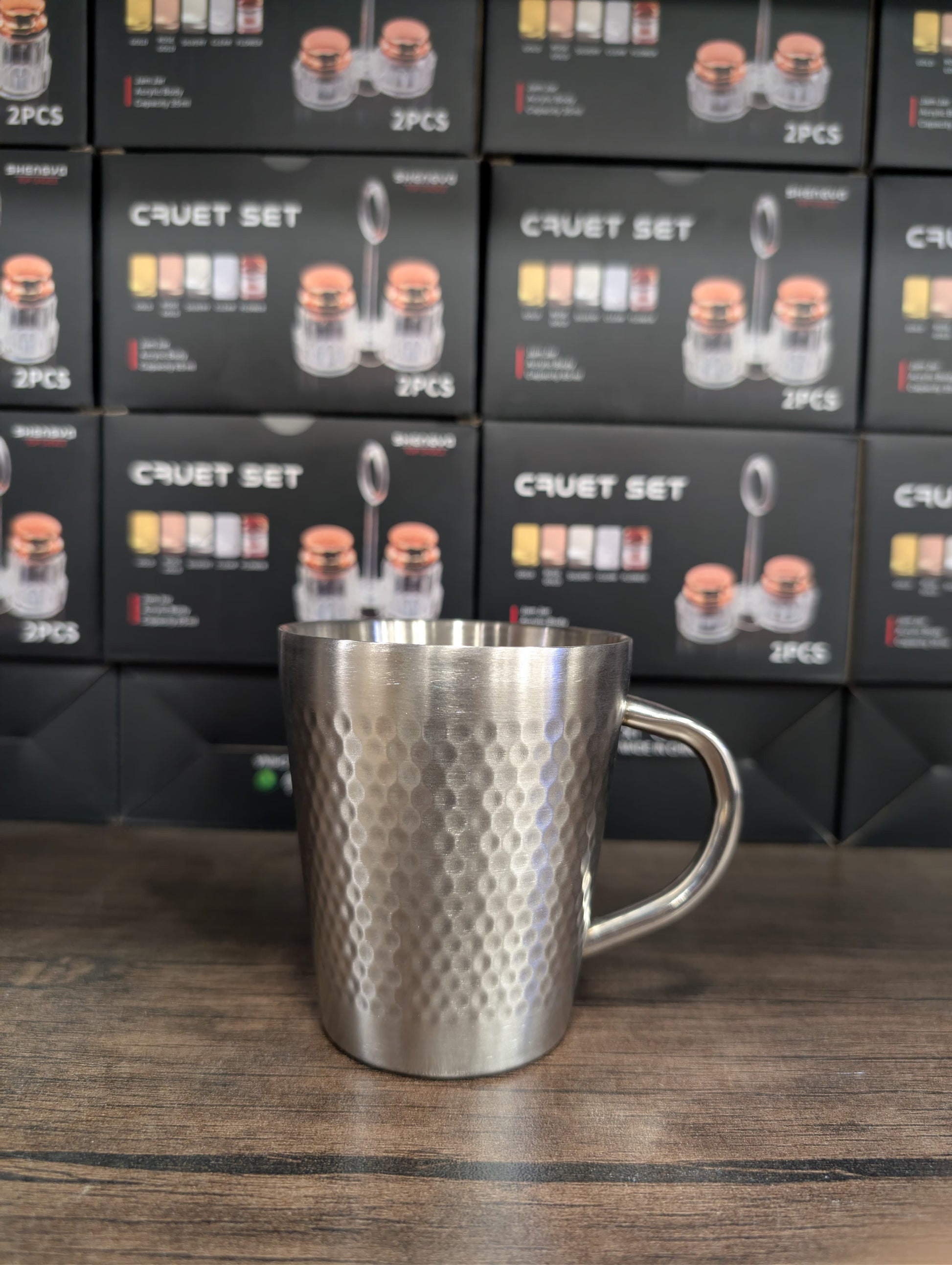 Golden Double Wall Coffee Mug - TDL HOUSEHOLD