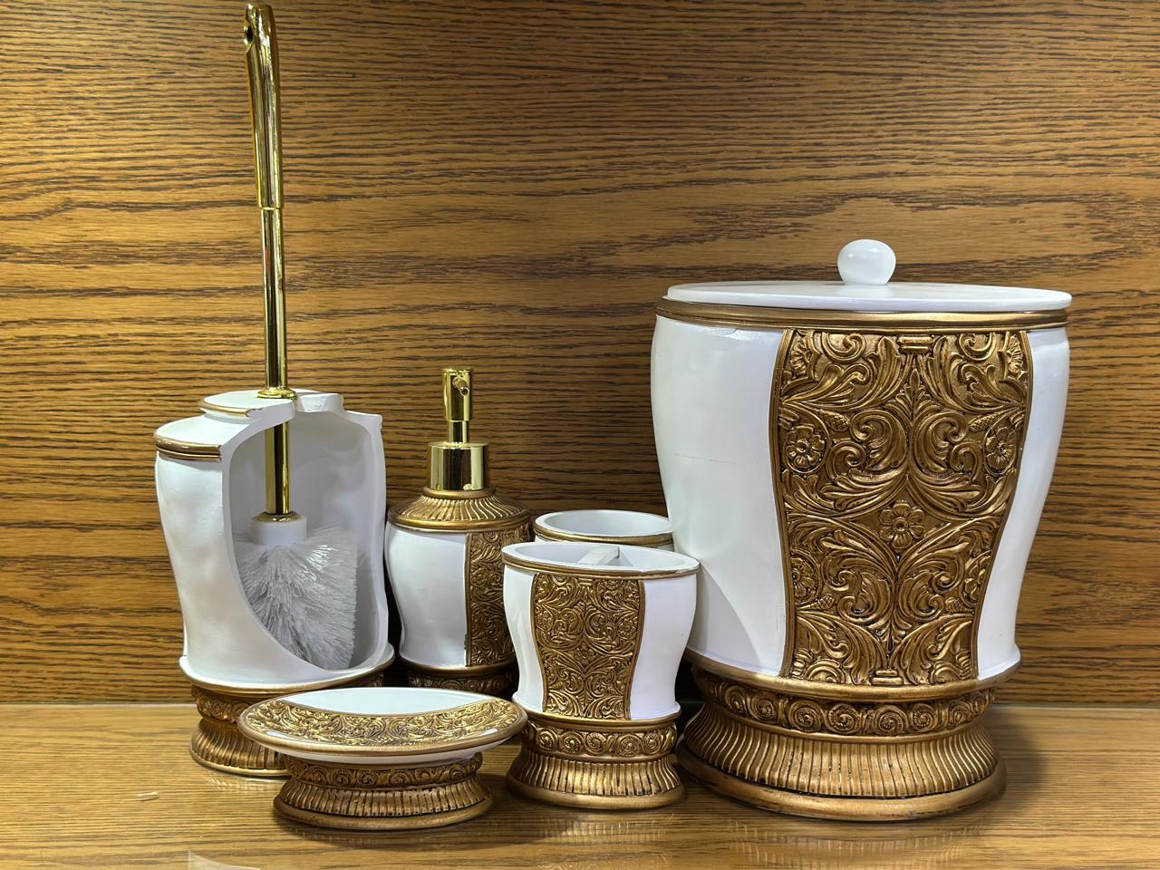 FIBER BATHROOM  6 PCS SET