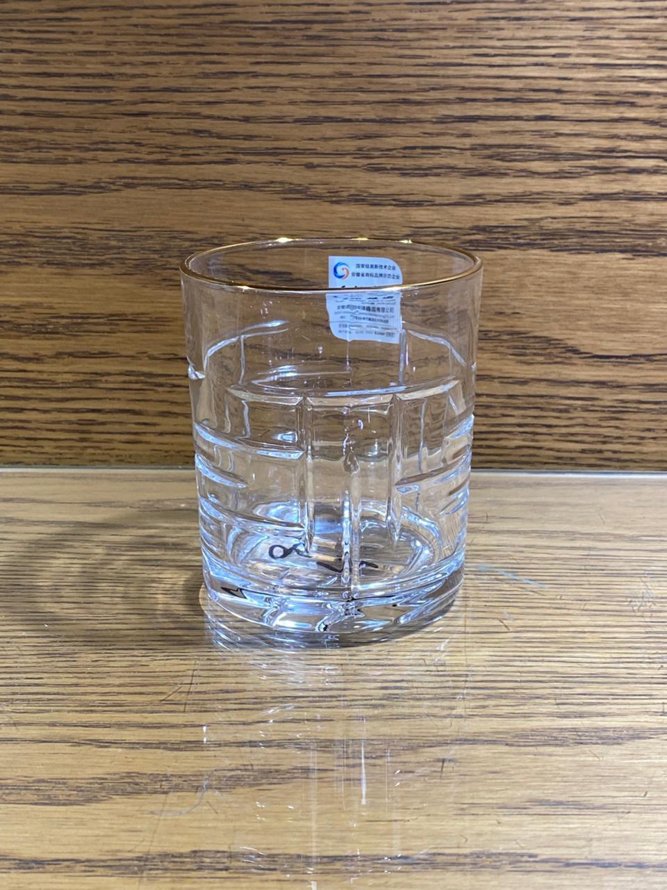 TRANASPARENT GOLDEN LINING GLASSES