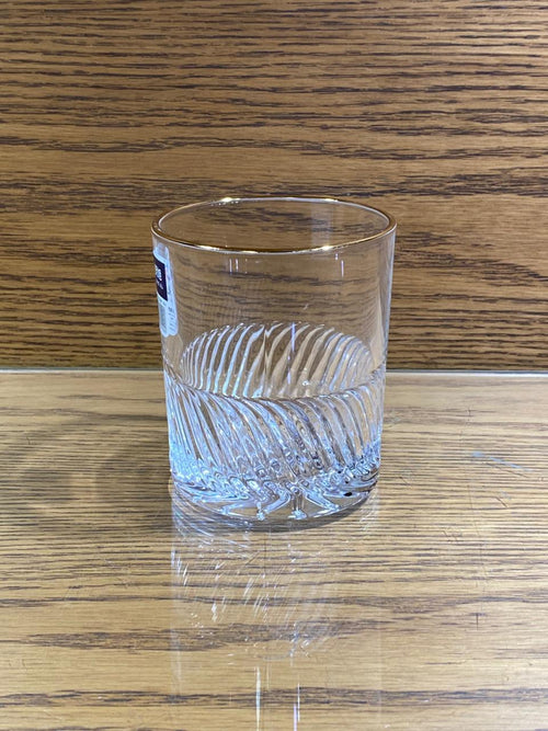 TRANASPARENT GOLDEN LINING GLASSES