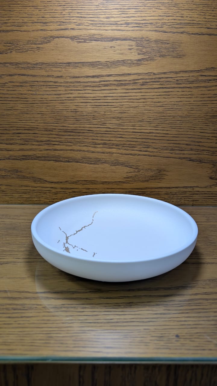 WINSOR HERITAGE PRIME DEEP PLATE  WHITE