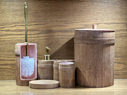 FIBER BATHROOM  6 PCS SET