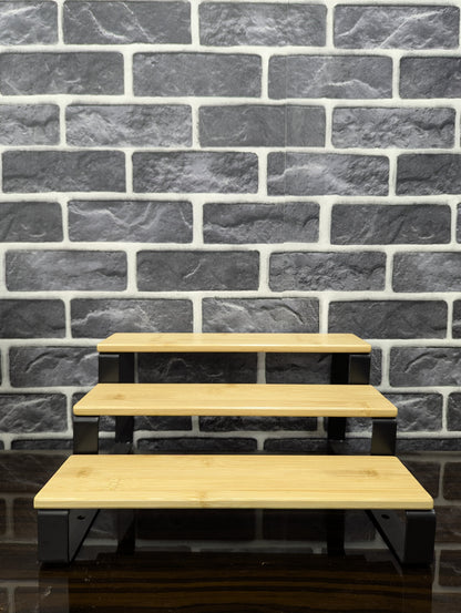 3-Tier & 2-Tier Bamboo Serving & Display Stand - TDL HOUSEHOLD