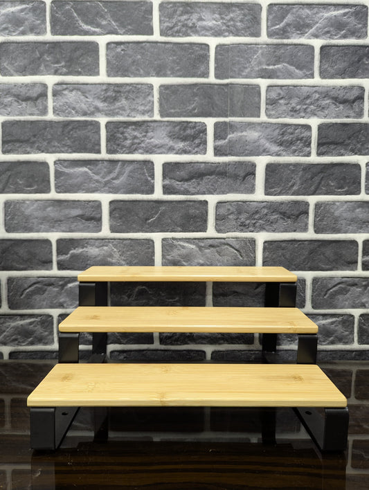 3-Tier & 2-Tier Bamboo Serving & Display Stand - TDL HOUSEHOLD