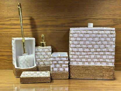 FIBER BATHROOM  6 PCS SET