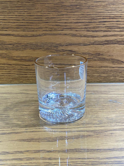 TRANASPARENT GOLDEN LINING GLASSES