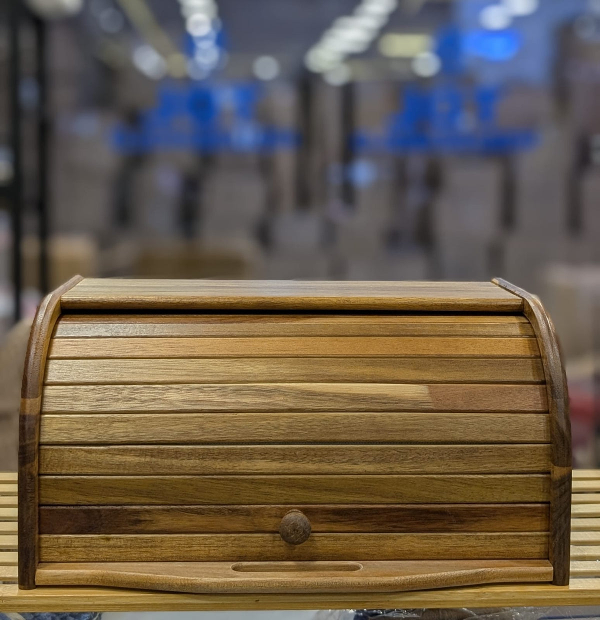 Premium Bamboo|Modern Bread Box - TDL HOUSEHOLD