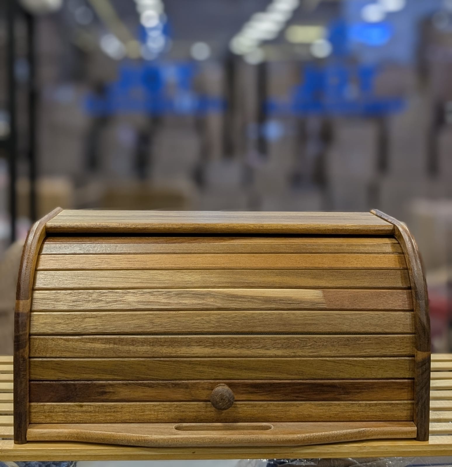 Premium Bamboo|Modern Bread Box - TDL HOUSEHOLD