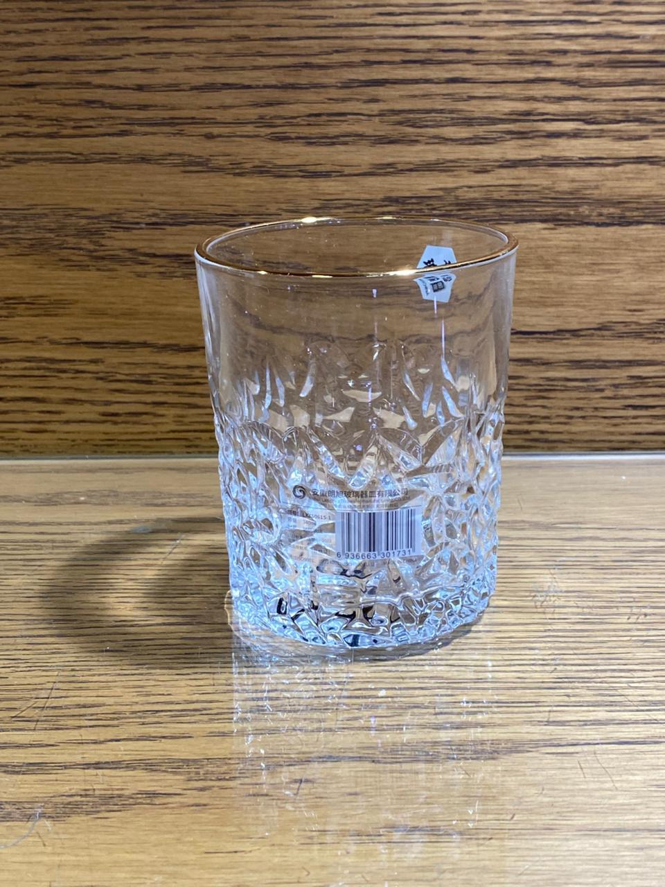 TRANASPARENT GOLDEN LINING GLASSES