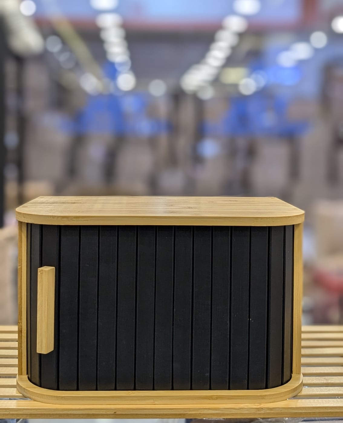 Premium Bamboo|Modern Bread Box - TDL HOUSEHOLD