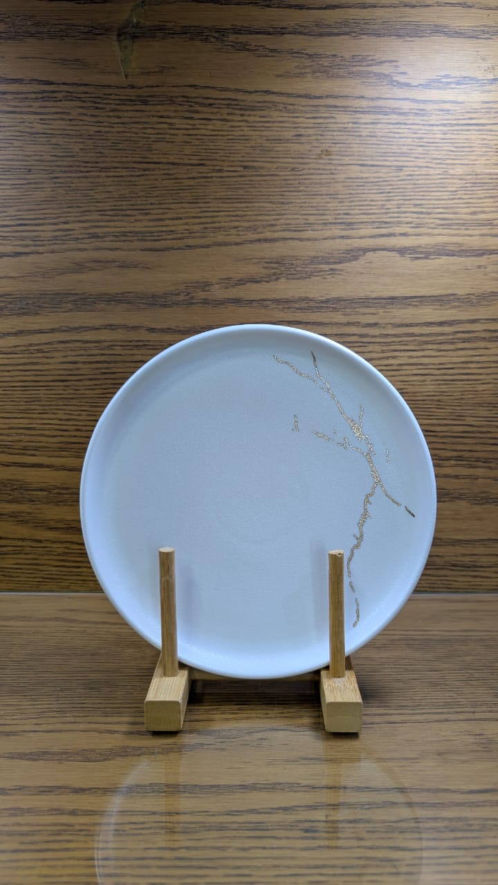 WINSOR HERITAGE PRIME QUARTER PLATE WHITE