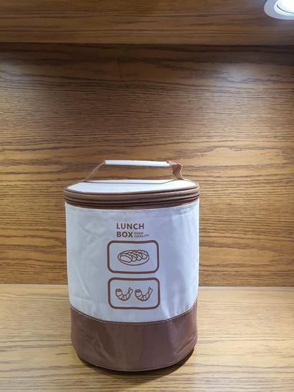 STAINLESS STEEL LUNCH BOX  WITH HOT BAG