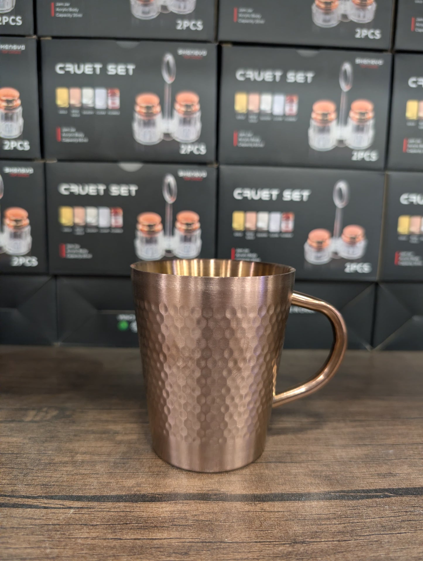 Golden Double Wall Coffee Mug - TDL HOUSEHOLD